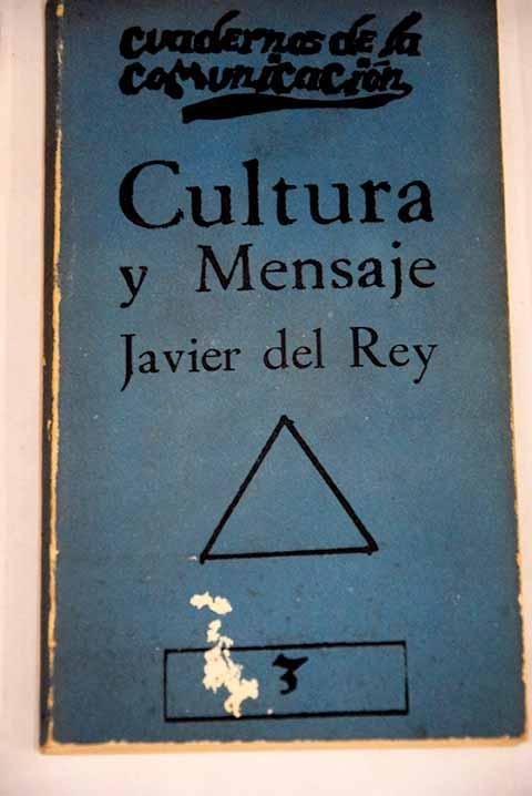 CULTURA Y MENSAJE