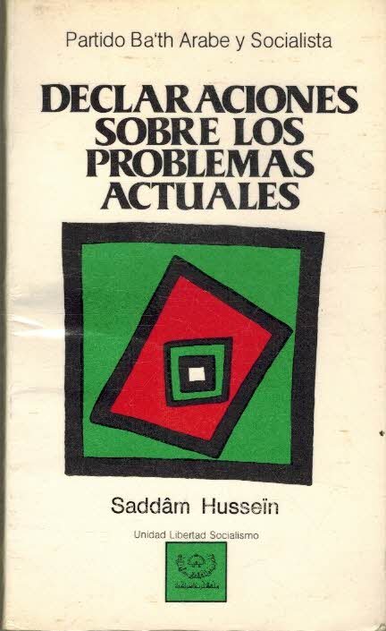 DECLARACIONES SOBRE LOS PROBLEMAS ACTUALES