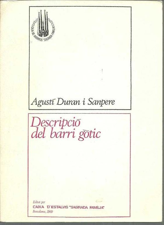DESCRIPCION DEL BARRIO GOTICO
