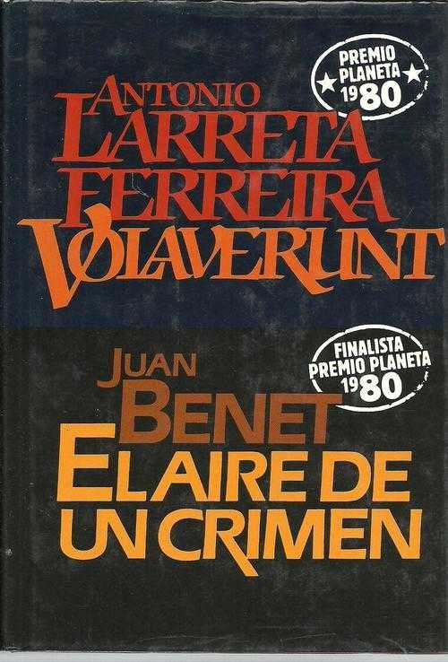 EL AIRE DE UN CRIMEN VOLAVERUNT