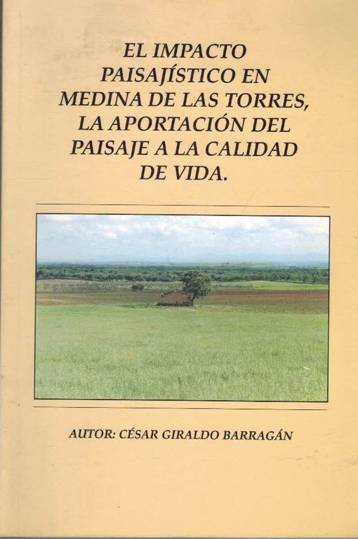 EL IMPACTO PAISAJISTICO EN MEDINA DE LAS TORRES LA APORTACION …