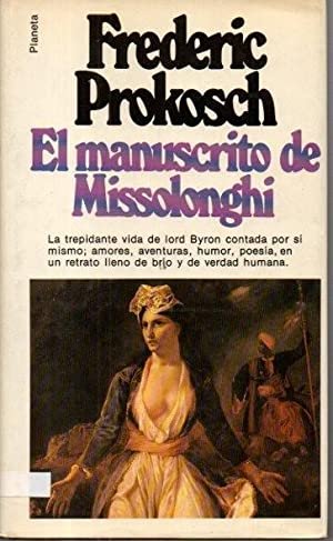 EL MANUSCRITO DE MISSOLONGHI