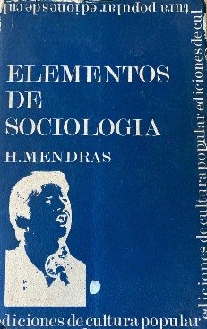 ELEMENTOS DE SOCIOLOGIA