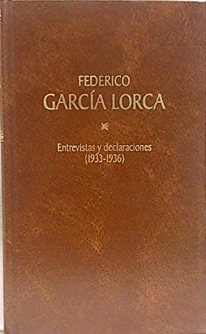 ENTREVISTAS Y DECLARACIONES II (1933-1936)