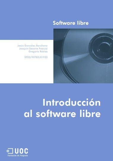 INTRODUCCION AL SOFTWARE LIBRE