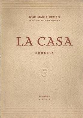 LA CASA. COMEDIA EN TRES ACTOS