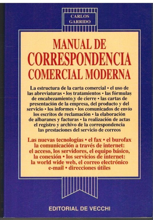 MANUAL DE CORRESPONDENCIA COMERCIAL MODERNA