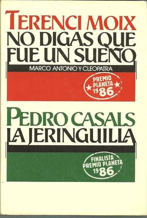 NO DIGAS QUE FUE UN SUEÑO LA JERINGUILLA