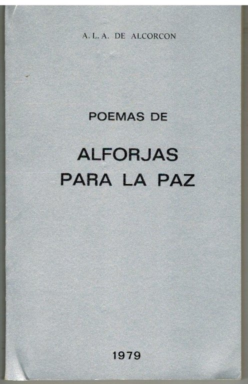 POEMAS DE ALFORJAS PARA LA PAZ