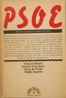 PSOE. PARTIDO SOCIALISTA OBRERO ESPAÑOL