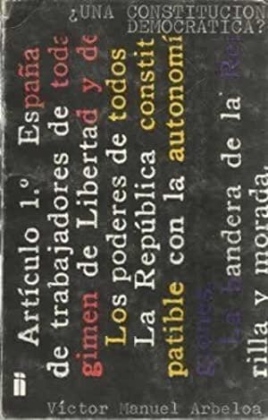 ¿UNA CONSTITUCIÓN DEMOCRATICA?