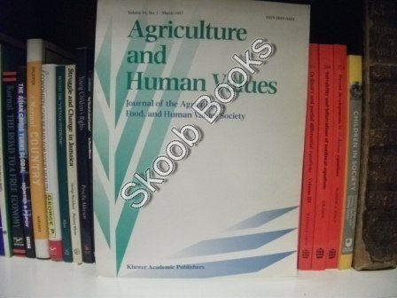 Agriculture and Human Values - Journal of the Agriculture, Food …