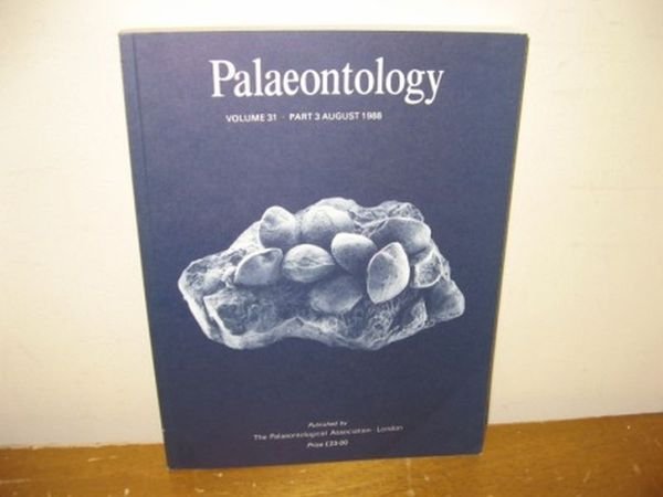 Palaeontology: Volume 31, Part 3, August 1988