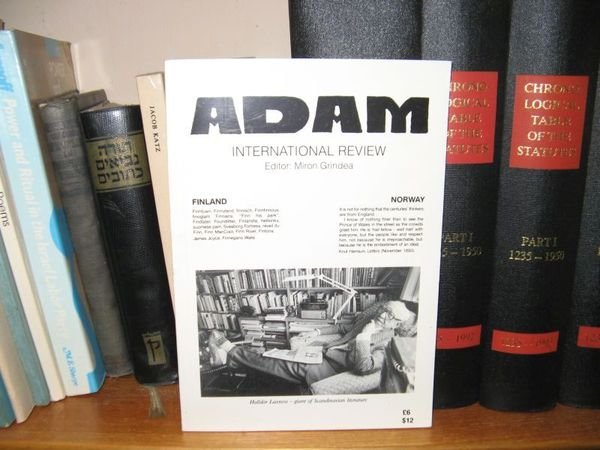 ADAM: International Review: Vol. XXXXIX, Nos. 498-499