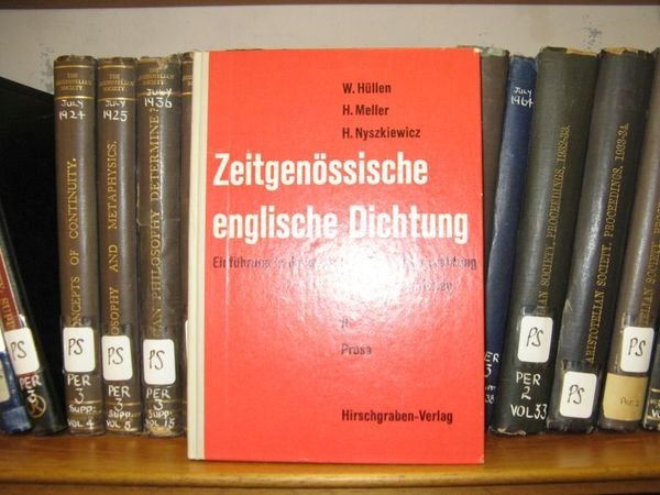 Zeitgenossische Englische Dichtung: Einfuhrung in die englische Literaturbetrachtung mit Interpretationen: …