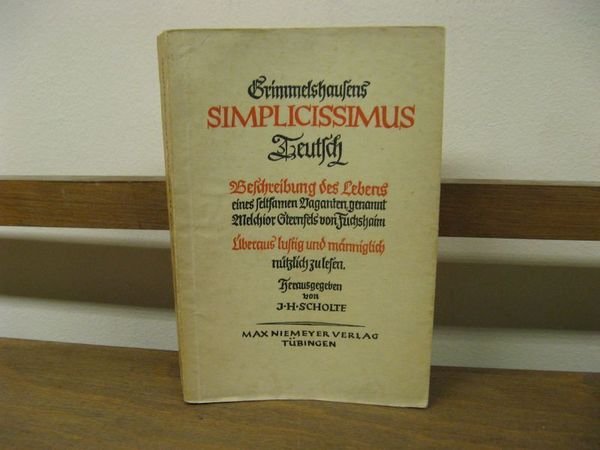 Grimmelshausens Simplicissimus Teutsch