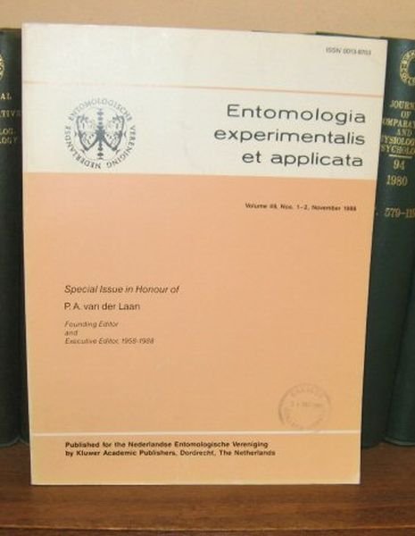 Entomologia Experimentalis et Applicata; Volume 49, Nos. 1-2, November 1988