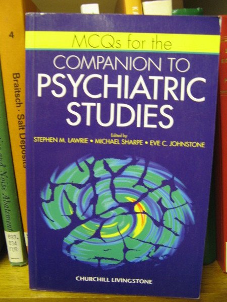 MCQs for the Companion to Psychiatric Studies