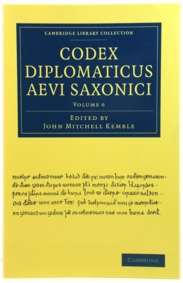 Codex Diplomaticus Aevi Saxonici: Volume 6