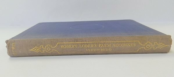 Robert Loder's Farm Accounts: 1610-1620