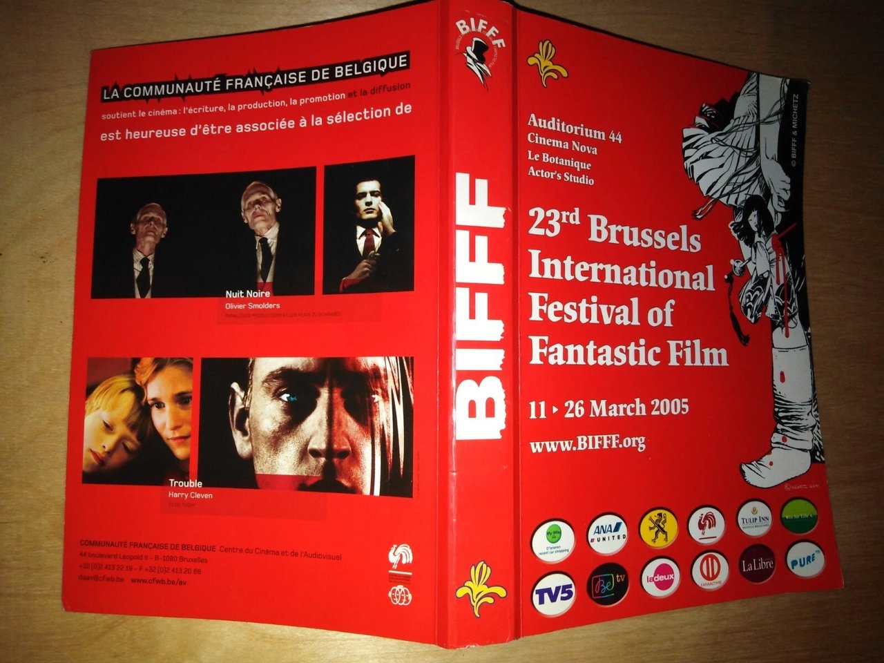 23rd Brussels International Festival of Fantastic film March 2005