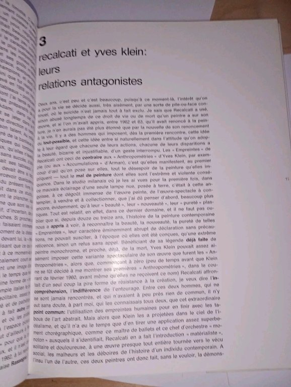 Alain Jouffroy, les empreintes de RECALCATI 1960-1962