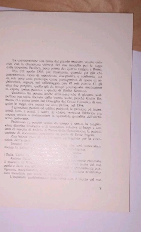 ANDREA PALLADIO nella cultura del '500 veneto