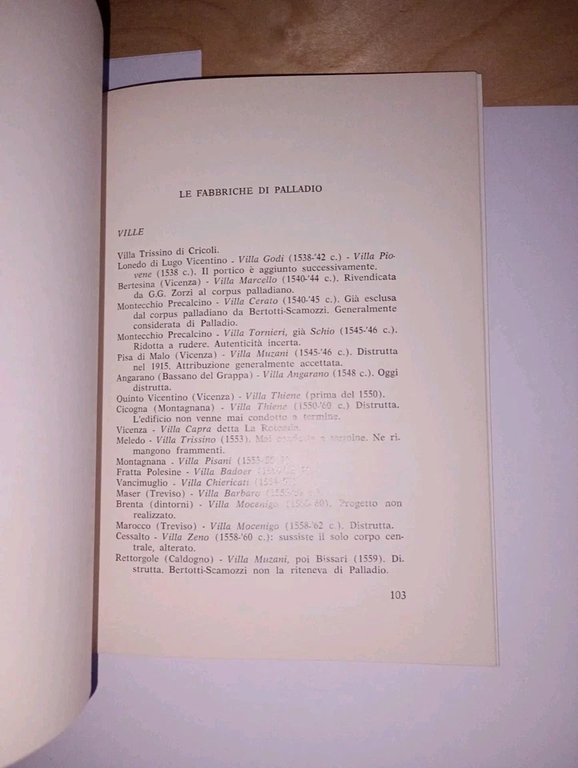 ANDREA PALLADIO nella cultura del '500 veneto
