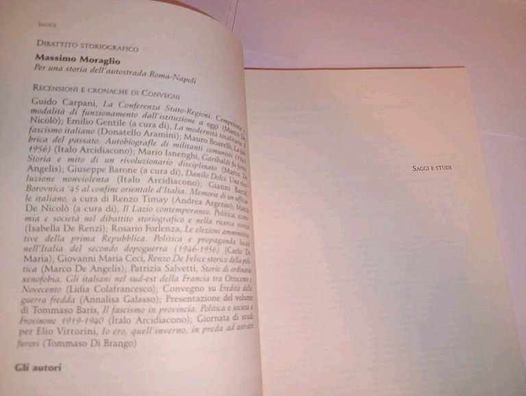 ANNALE DI STORIA REGIONALE . UNIV STUDI CASSINO ANNO 3/4 … | Immagine Gallery 3