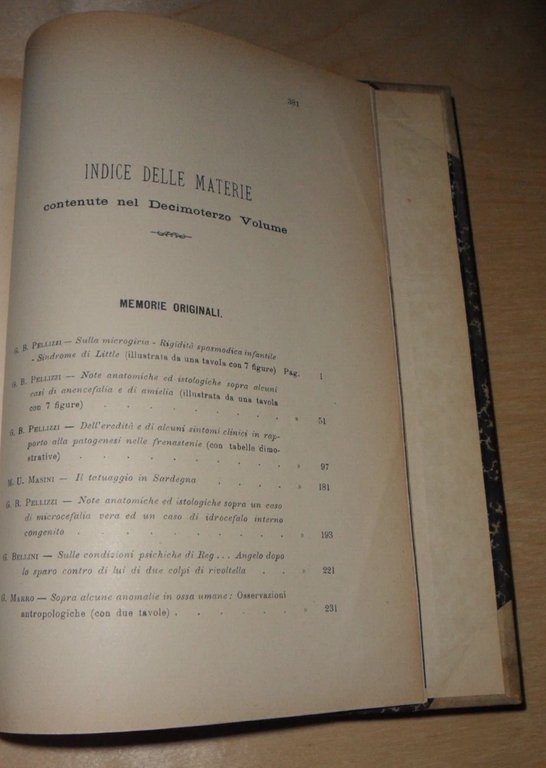 Annali di FRENIATRIA e scienze affini. vol XIII