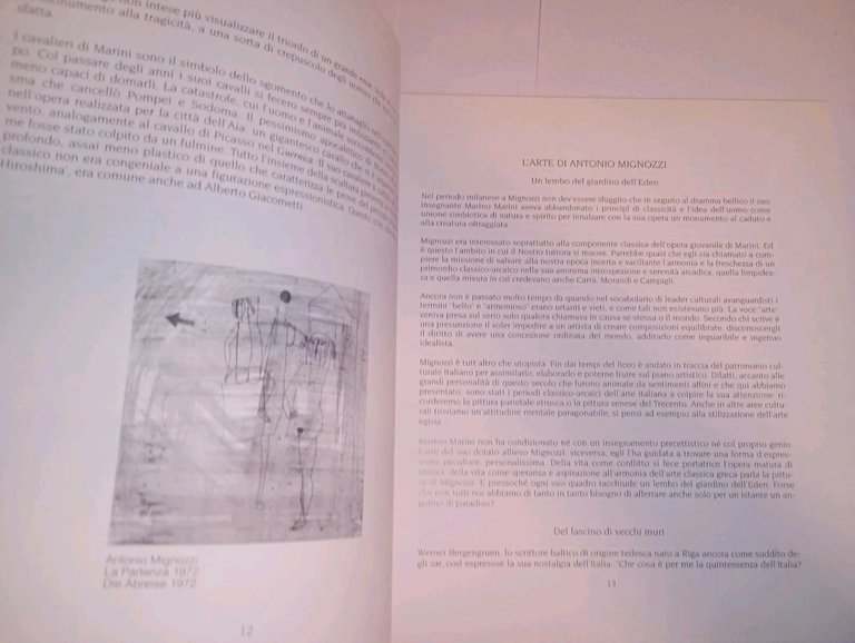 ANTONIO MIGNOZZI - Opere Werke 1980-1993