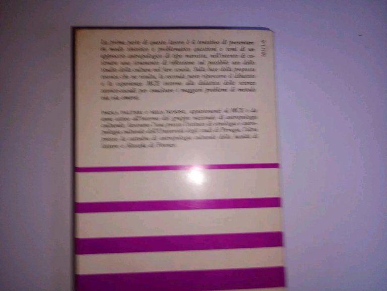 ANTROPOLOGIA e CULTURA. questioni di antropologia culturale e didattica delle …