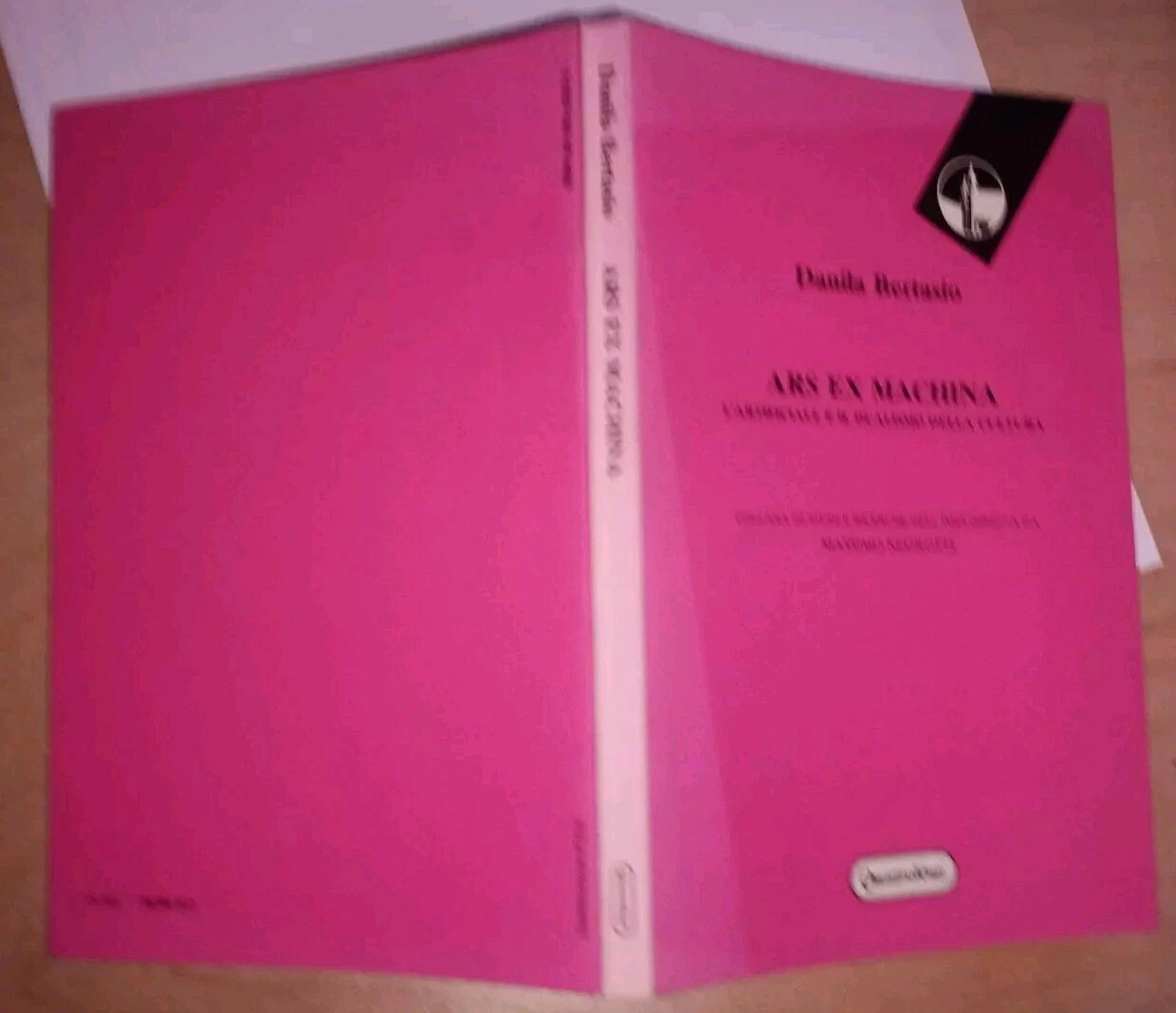 Ars ex machina. l'artificiale e il dualismo della cultura