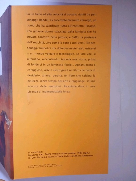 Arte e menzogne. composizione per tre voci e una mezzana