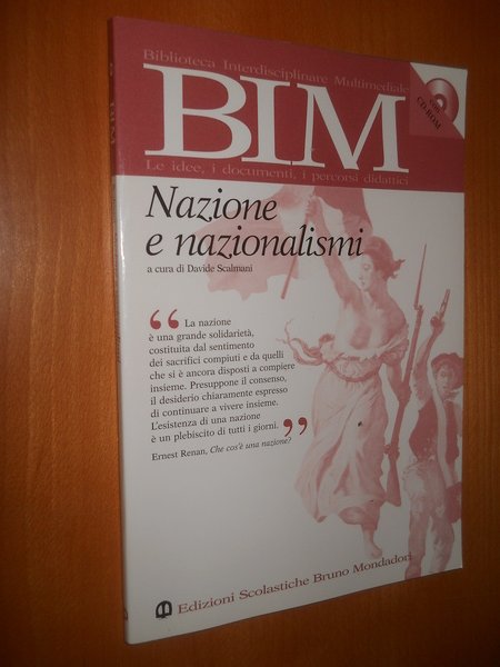 B.I.M. Nazione e nazionalismi con Cd Rom