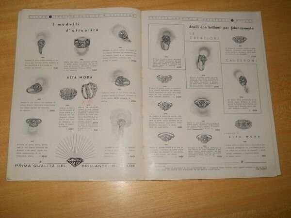 catalogo brillanti CALDERONI n. 30