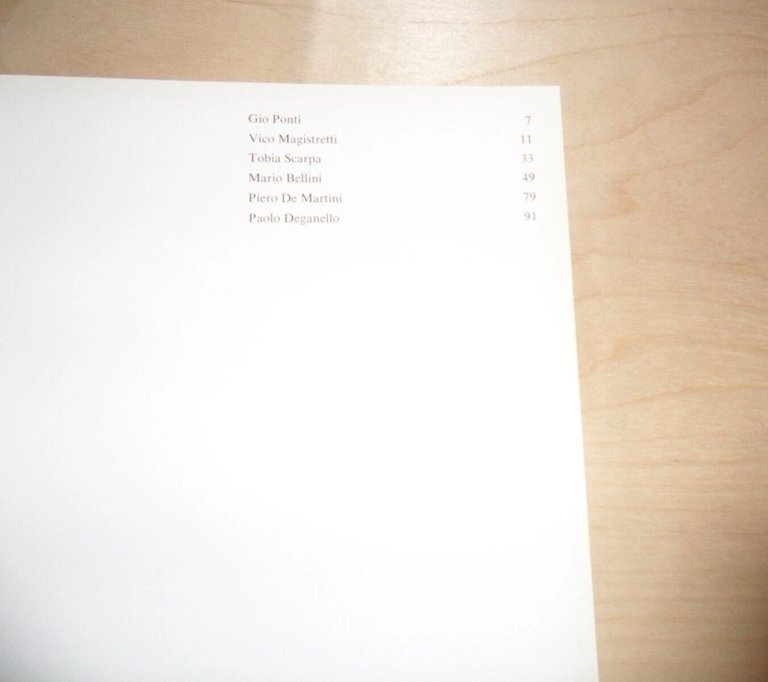 catalogo CASSINA 1979