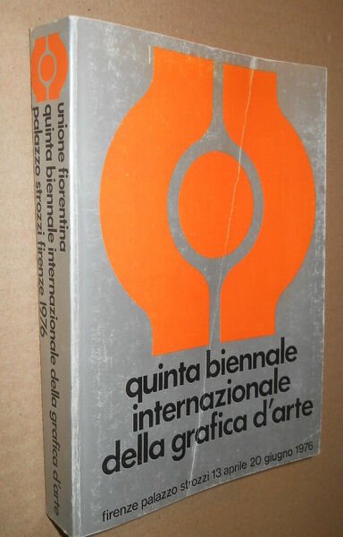 catalogo della Quinta biennale internazionale della grafica d'arte / 1