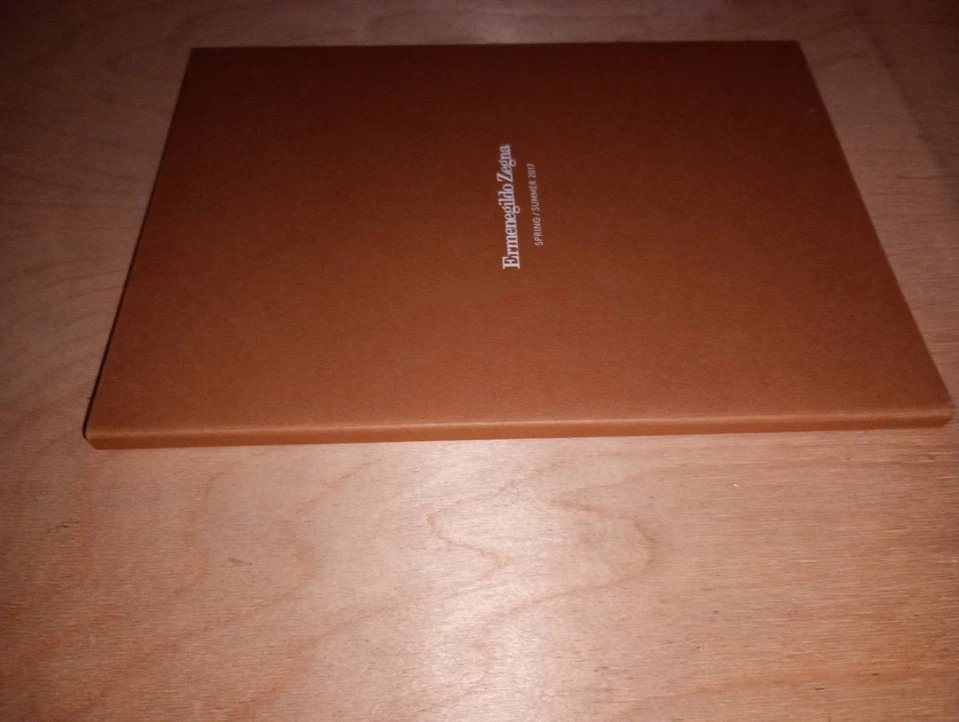 catalogo ERMENEGILDO ZEGNA spring/summer 2017