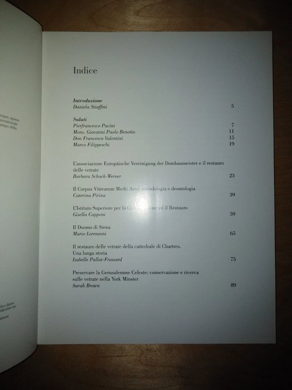 CATTEDRALI EUROPEE, conservazione delle vetrate