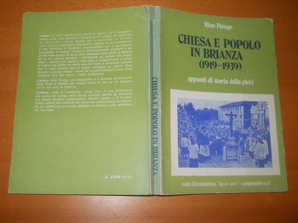 Chiesa e popolo in Brianza (1919-1939). appunti di storia della …