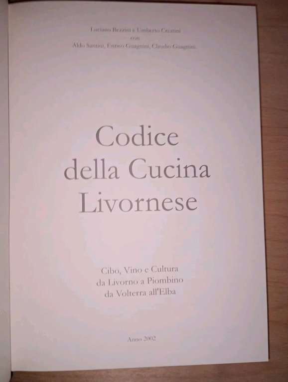 CODICE della CUCINA LIVORNESE