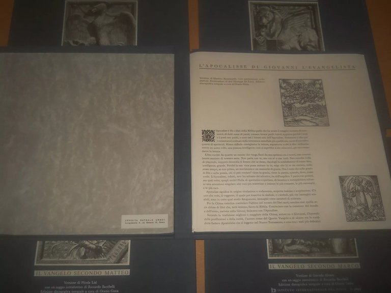 cofanetto 5 dischi - i 4 VANGELI + l'APOCALISSE