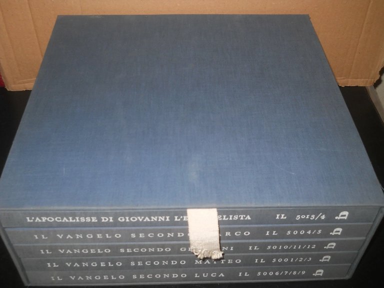 cofanetto 5 dischi - i 4 VANGELI + l'APOCALISSE