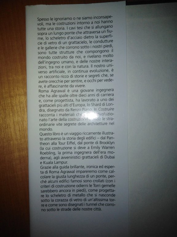 Costruire. le Storie Nascoste Dietro le Architetture