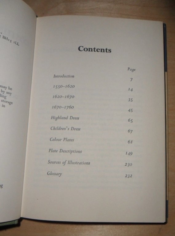 Costume and fashion in colour 1550-1760