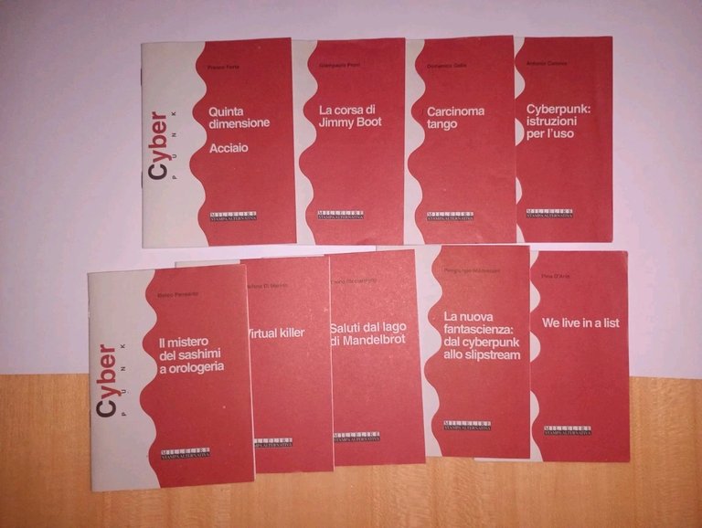 Cyber Punk - Millelire - Stampa Alternativa 1994 , 9 …