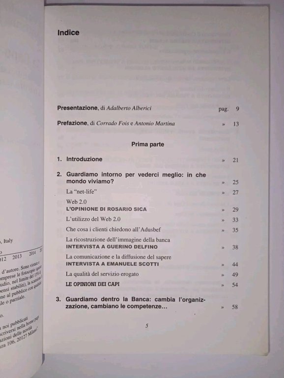 da capo. ricominciamo a far Banca dai capi