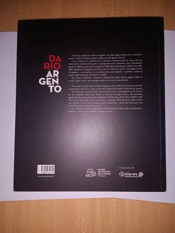 DARIO ARGENTO, Museo Nazionale del cinema - Silvana 2022