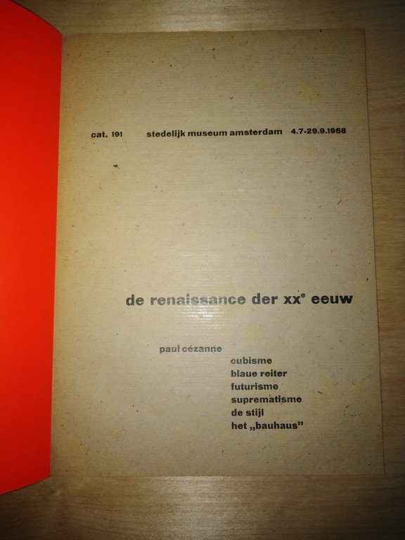 De Renaissance der XXe eeuw